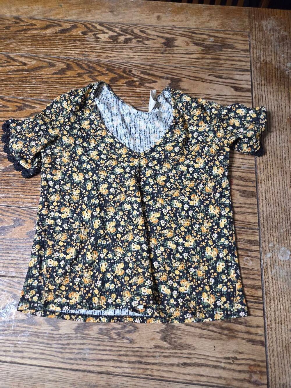Sezane Celia tshirt in blossom sz XS - Picture 2 of 5